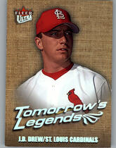 2001 Ultra Tomorrows Legends #2TL J.D. Drew