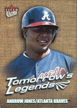 2001 Ultra Tomorrows Legends #5TL Andruw Jones
