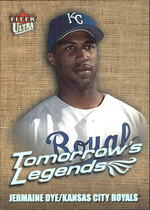 2001 Ultra Tomorrows Legends #7TL Jermaine Dye