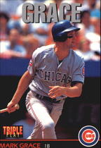 1993 Leaf Triple Play #211 Mark Grace