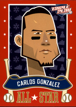 2013 Panini Triple Play All-Stars #8 Carlos Gonzalez