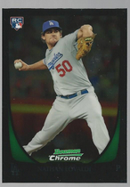 2011 Bowman Chrome Draft #79 Nathan Eovaldi