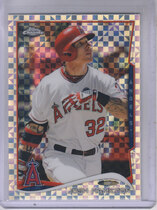 2014 Topps Chrome X-Fractor #36 Josh Hamilton
