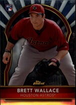 2011 Finest Base Set #69 Brett Wallace