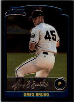 2003 Bowman Chrome #186 Greg Bruso