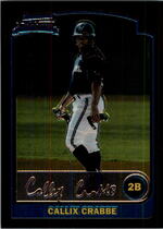 2003 Bowman Chrome #201 Callix Crabbe