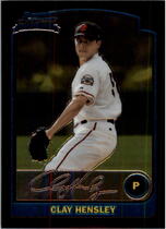 2003 Bowman Chrome #232 Clay Hensley
