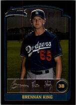 2003 Bowman Chrome #244 Brennan King