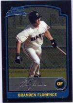 2003 Bowman Chrome #257 Branden Florence