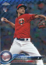 2018 Topps Chrome #127 Felix Jorge