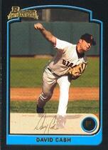 2003 Bowman Base Set #194 David Cash