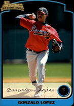 2003 Bowman Base Set #250 Gonzalo Lopez