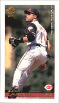 2001 Pacific Private Stock PS-206 Action #20 Barry Larkin