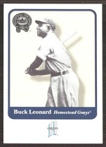 2001 Fleer Greats Of The Game #71 Buck Leonard