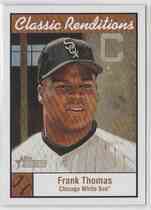 2001 Topps Heritage Classic Renditions #CR7 Frank Thomas