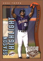 2002 Topps Opening Day #163 Rickey Henderson