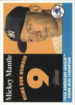 2007 Topps Heritage 1958 Home Run Champion #MMHRC9 Mickey Mantle