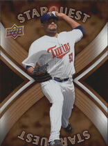 2008 Upper Deck Star Quest Uncommon Series 1 #SQ-21 Johan Santana