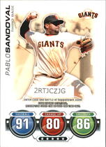 2010 Topps Attax Code Cards Series 2 #20 Pablo Sandoval