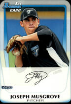 2011 Bowman Chrome Draft Prospects #BDPP62 Joseph Musgrove