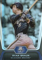 2012 Bowman Platinum #34 Ryan Braun