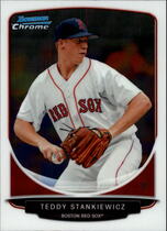 2013 Bowman Chrome Draft Draft Picks #BDPP22 Teddy Stankiewicz
