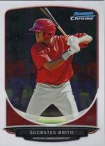 2013 Bowman Chrome Prospects #BCP62 Socrates Brito