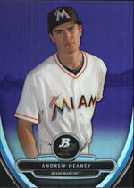 2013 Bowman Platinum Chrome Prospect Purple Refractors #BPCP87 Andrew Heaney