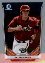 2014 Bowman Chrome Draft Top Prospects #CTP-40 Peter Obrien