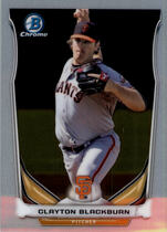 2014 Bowman Chrome Draft Top Prospects #CTP-83 Clayton Blackburn