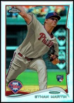 2014 Topps Chrome Refractor #128 Ethan Martin