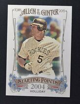 2015 Topps Allen & Ginter Starting Points #SP-83 Matt Holliday