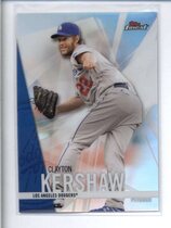 2017 Finest Base Set #50 Clayton Kershaw
