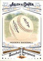 2018 Topps Allen & Ginter Baseball Equipment of the Ages #BEA-12 Modern Baseball