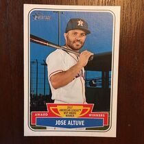 2018 Topps Heritage High Number Award Winners #AW-1 Jose Altuve