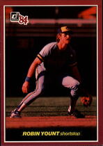 1984 Donruss Action All Stars #5 Robin Yount