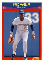 1990 Score 100 Superstars #45 Fred McGriff