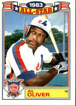1984 Topps Glossy All Stars #13 Al Oliver