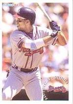 1994 Fleer Sunoco #14 David Justice