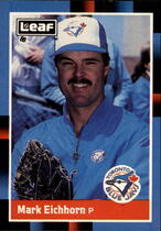 1988 Leaf Base Set #74 Mark Eichhom