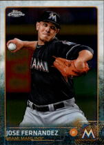2015 Topps Chrome #141 Jose Fernandez