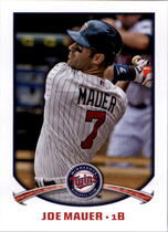 2015 Topps Stickers #85 Joe Mauer