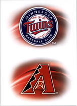 2015 Topps Stickers #145/152 Arizona Diamondbacks|Minnesota Twins