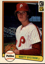 1982 Donruss Base Set #93 Marty Bystrom