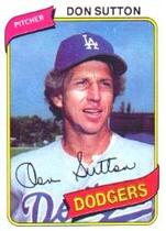 1980 Topps Base Set #440 Don Sutton