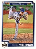 2019 Panini Diamond Kings Team Heroes #TH-20 Jacob Degrom