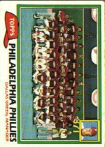 1981 Topps Base Set #682 Phillies Team