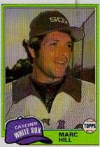 1981 Topps Traded #770 Marc Hill