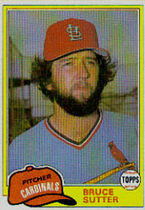 1981 Topps Traded #838 Bruce Sutter