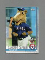 2019 Topps Opening Day Mascot #M-12 Rangers Captain